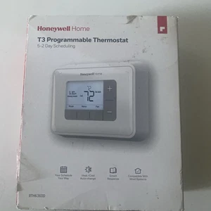 Honeywell T3 5-2 Day Programmable Thermostat RTH6360D RTH6360D1002 New Open Box - Picture 1 of 9