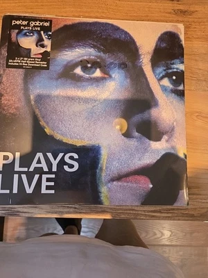 Peter Gabriel Plays Live 2x Vinyl LP 12” Records PGDL1 - Image 1 of 2