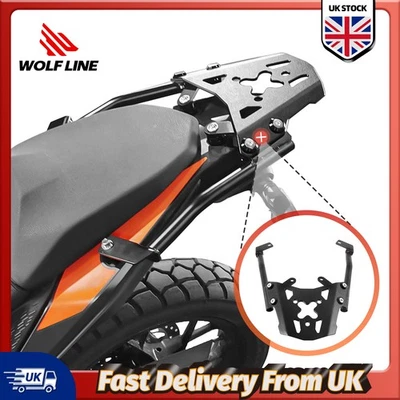 Luggage Rack For 390 Adventure 2024 Rear Carrier Bracket Storage Shelf WOLFLINE - Image 1 of 4