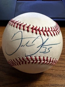 FRANK THOMAS 7 SIGNED AUTOGRAPHED OAL BASEBALL!  White Sox! HOF!  ROOKIE ERA SIG - Picture 1 of 2
