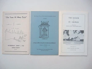 3 Long Island RIVERHEAD TOWN OF MANY PORTS/ARCHITECTURAL HIST/MANOR ST. GEORGE O - Imagen 1 de 14