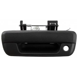 For Chevy Colorado Tailgate Handle 2004-2012 Outside | Textured Black w/ Keyhole - Picture 1 of 6