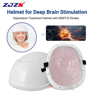 810 nm PBM Gehirn NIR Lichttherapie Helm für Schlaganfall Parkinson Autismus Heimgebrauch - Bild 1 von 4