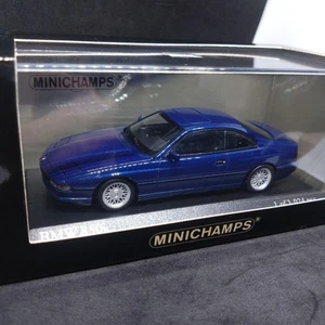 Minichamps 1/43 BMW 850i 1991 blaumetallic 502044 - Bild 1 von 10
