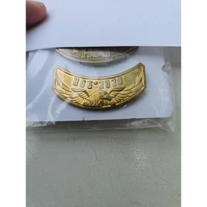 Harley Davidson 2020 HOG Owner Group Pin Rocker Badge Wings HD Metal Collectable - Picture 1 of 2