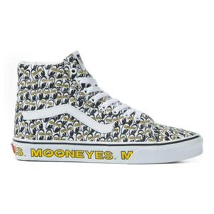 New Vans X Mooneyes Sk8-Hi True White/Yellow Sneakers Limited-Edition 2022 - Picture 1 of 6