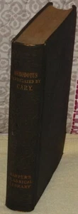 Antique "HERODOTUS" Baehr Geographical Map Henry Cary Harper's Library Book - Picture 1 of 12