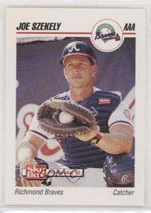 1992 SkyBox Pre-Rookie Richmond Braves Triple A All-Star Game Joe Szekely #444