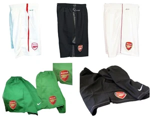 New NIKE Vintage ARSENAL Football Club Shorts Home Away Goalkeeper S - 2XL - Picture 1 of 15