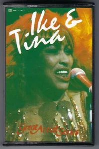 CASSETTE - IKE & TINA TURNER - Great Artist Series - Like New Cassette TAPE - Picture 1 of 2