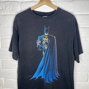BATMAN T-Shirt Vintage 1988 DC Comics Single Stitch XL - Picture 1 of 6