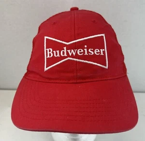 Vintage Budweiser Mesh Snapback Trucker Mütze Cap - Bild 1 von 6