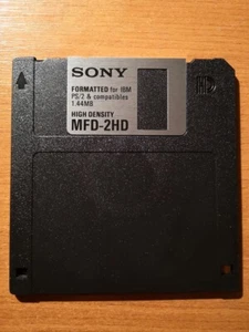 Sony MFD-2HD 1.44 MB - blank floppy disk - NEW - Afbeelding 1 van 6