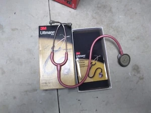 3M 2450 Littmann Lightweight II S.E. Stethoscope, 28" Black Tube - Picture 1 of 3