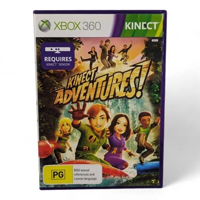 KINECT ADVENTURES Xbox 360 Complete with MANUAL PAL - Image 1 of 4