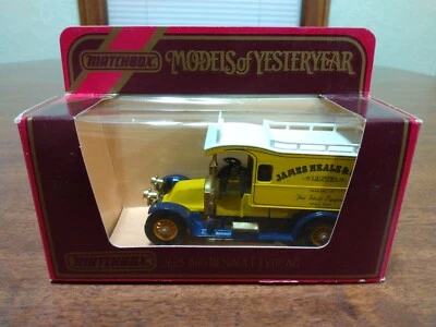 VTG Matchbox 1984 Models of Yesteryear Y25 1910 RENAULT TYPE AG-JAMES NEALE NIB - Image 1 of 4