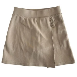 Cat & Jack Girls Pull-On Uniform Knit Skort Khaki Colorway Size Small 6/7 NWOT - Picture 1 of 4
