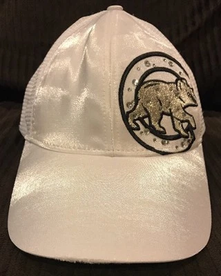 Boné feminino White Chicago Cubs Bling MLB New Era SnapBack - Imagem 1 de 4