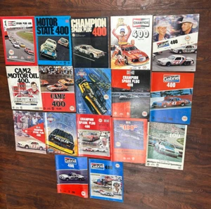 NASCAR 400 Programm Lot 70er und 80er Jahre insgesamt 17. 2 von 91 meist 76-86 einige tolle Anzeigen - Bild 1 von 7