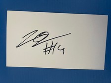 Juhani Ojala- Motherwell Fc Signed Card