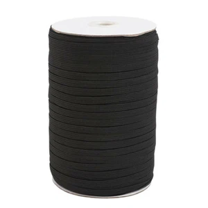Fil Elastique Plat Noir 3mm (vendu au metre) - Picture 1 of 1