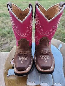 Galindo Cowgirl Boots PINK Girls' Toddler 5C