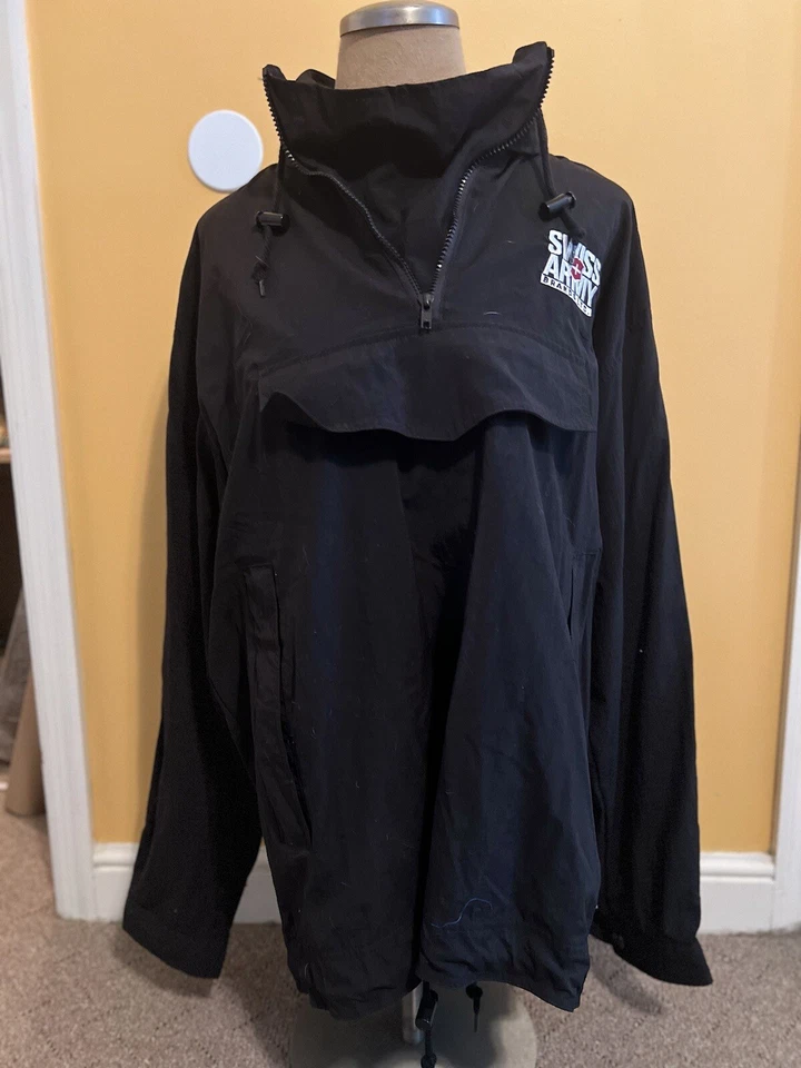 Cortavientos vintage Swiss Army para hombre talla XL Foto 1 de 4