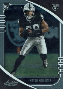 Panini Football Absolute 2020 Karte No. 112 Bryan Edwards Rookie Card RC - Bild 1 von 1