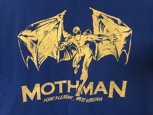 Mothman Monster Shirt Point Pleasant, WV Size L - Picture 1 of 5