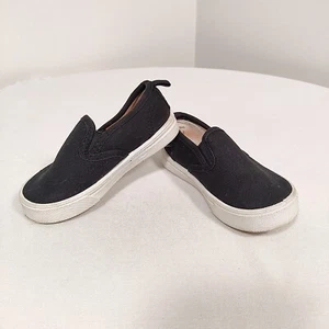 Garanimals Slip-On Canvas Shoes  Timmy Black Toddler  Sz 5 EUR 21 MEX 12 - Picture 1 of 12