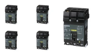 Menge 5 neue quadratische D FA36100 Leistungsschalter - Bild 1 von 2