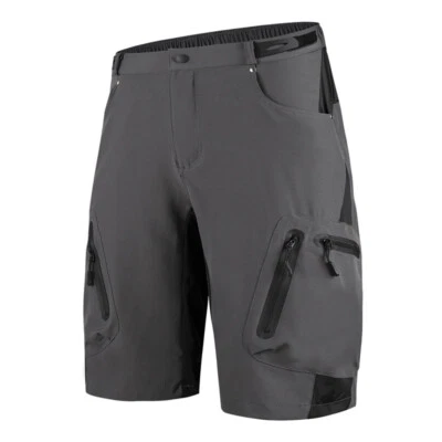 Pantalones cortos de equitación para hombre transpirables de secado rápido impermeables pantalones de fitness Foto 1 de 4