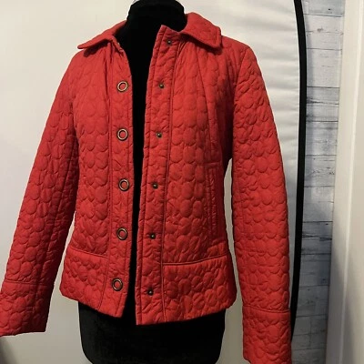 RAFAELLA small Wine Colored red jacket coat with buttons - Image 1 of 4