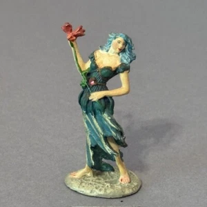 Franklin Mint Zinnfigur Kingdom of Xanth Dungeons Dragons Bluebell Elf Vintage - Bild 1 von 4