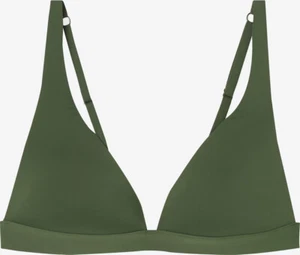 Calzedonia Indonesia Triangel Bikini Oberteil Olivgrün Gr. 70B/65C - Bild 1 von 2