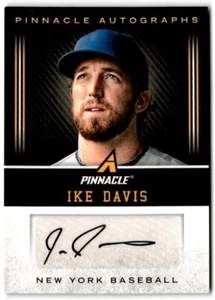 2013 Pinnacle Autographs Ike Davis Auto New York Mets #ID - Bild 1 von 2