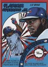 2023 Topps Archives Vladimir Guerrero Jr Comics Toronto Blue Jays