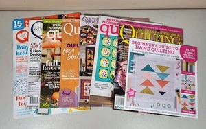 Mixed Lot Of Quilting Magazines - Picture 1 of 5