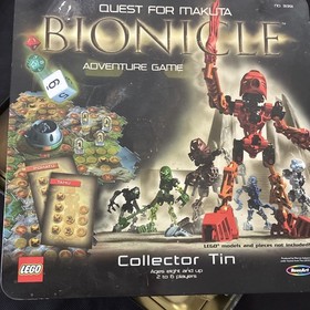 Lego Bionicle Quest For Makuta Incomplete Parts Only Collector Tin