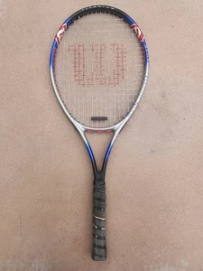 Wilson Sampras Grand Slam Titanium Soft Shock Tennis Racquet - Grip Size 4 1/4"  - Picture 1 of 7