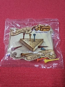 New In Sealed Bag Cracker Barrel Old Fashion Peg Game - Picture 1 of 4