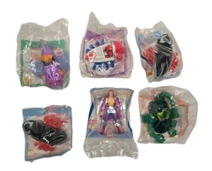 6 NEW McDonald’s 1995 Marvel Comics Spider-Man Happy Meal Toy Lot (Sealed) - Picture 1 of 5