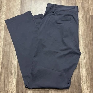 Rhone Pants Mens 35 Navy Blue Performance Stretch Travel Chino Lightweight - Picture 1 of 15
