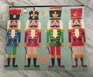 CHRISTMAS NUTCRACKER THEME MAKEUP BAG..BRAND NEW.. - Picture 1 of 1
