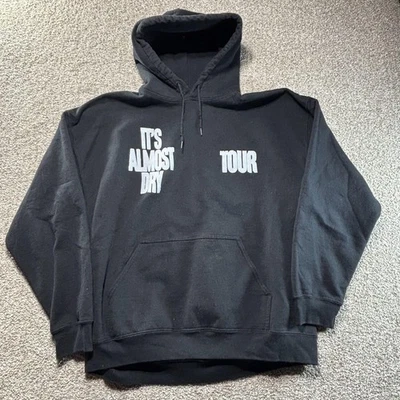 Sudadera con Capucha Pusha T Its Almost Dry Tour Para Hombres XL Negra Rap Concierto Merch Sudadera Foto 1 de 4