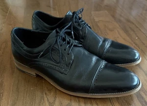 Man's Oxfords Stacy Adams Dickinson Cap Toe Oxford Black Size 13 - Picture 1 of 7