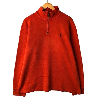 Vintage Ralph Lauren POLO RALPH LAUREN half-zip sweatshirt men's size XL Foto 1 de 4