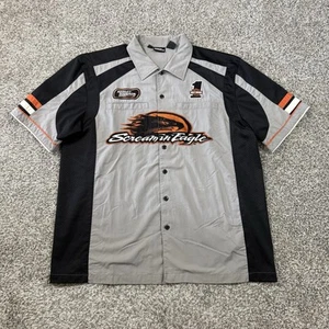 Harley Davidson L SS Screamin Eagle Mesh Panel PERFORMANCE Shirt 98312-08VM - Bild 1 von 7