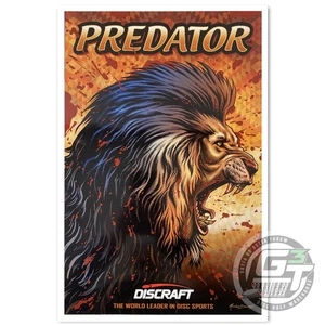 NEW Discraft Predator Poster - COLORS WILL VARY - Picture 1 of 1