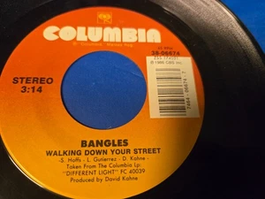 BANGLES - LET IT GO / WALKING DOWN YOUR STREET - 7" VINYL SINGLE - Picture 1 of 3